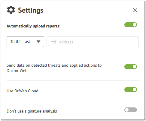 Figure 13. FixIt! tool settings