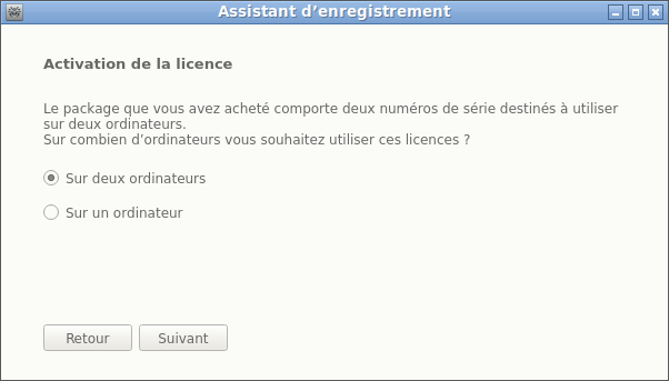 Image 22. Sélectionner le nombre d’ordinateurs