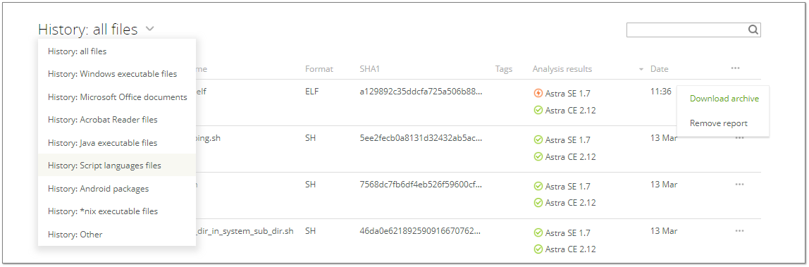 vxCube options